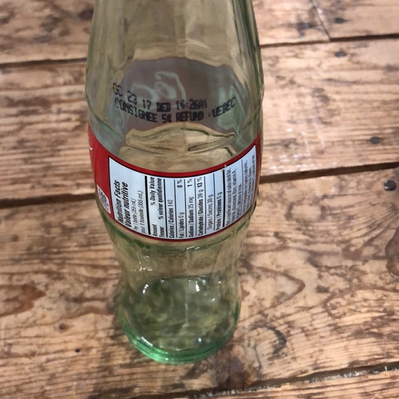 Decorative Glass Coca-Cola Bottle - Picture 2 of 5